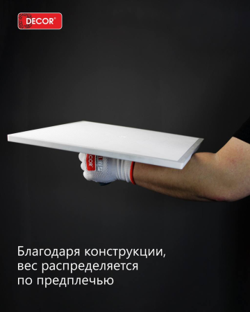 Кельма Сокол штукатурный 440х360 мм, полистирол  DECOR 915-400; 11614432
